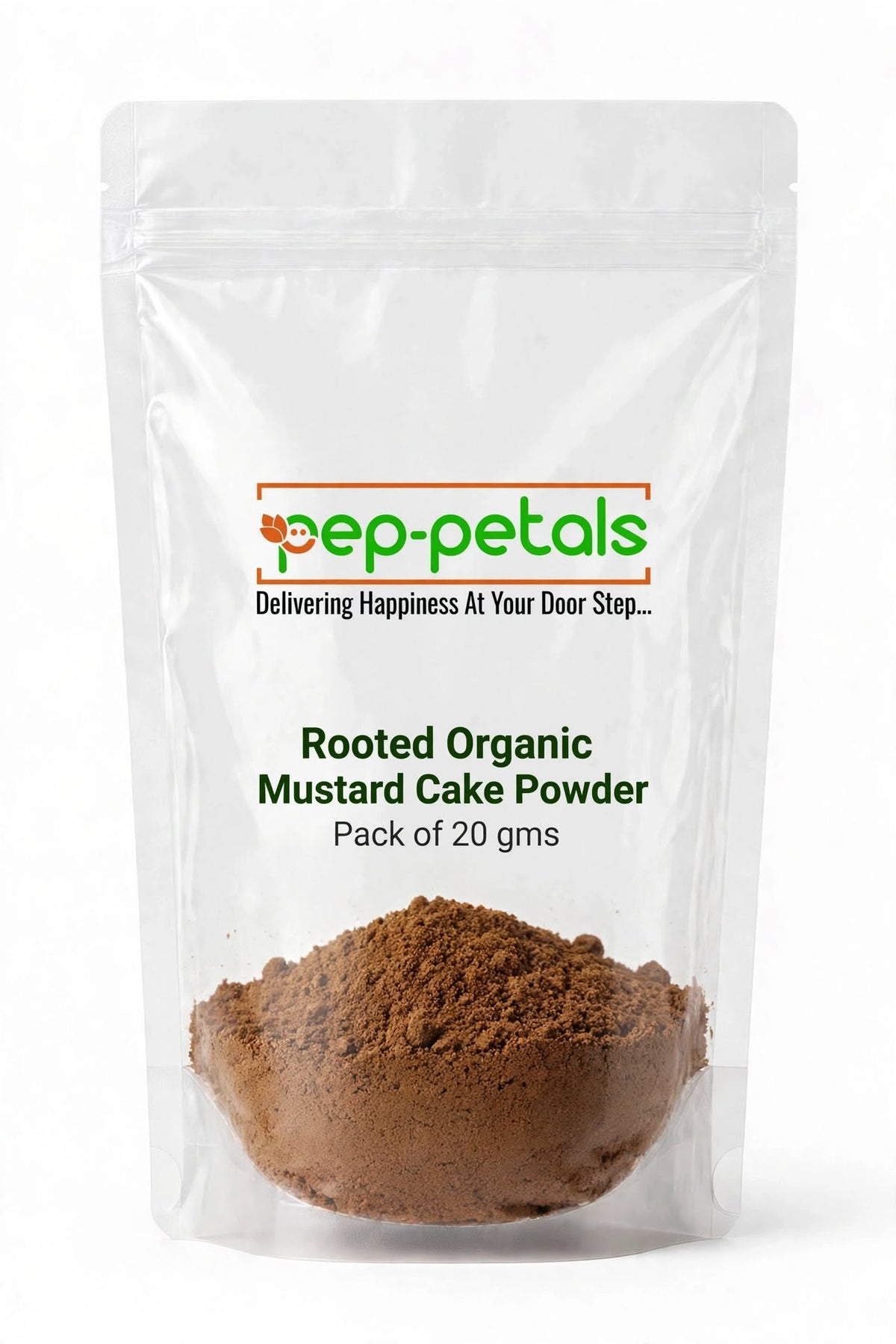 Rooted Organic Mustard Cake Powder (Pack of 20 gm)