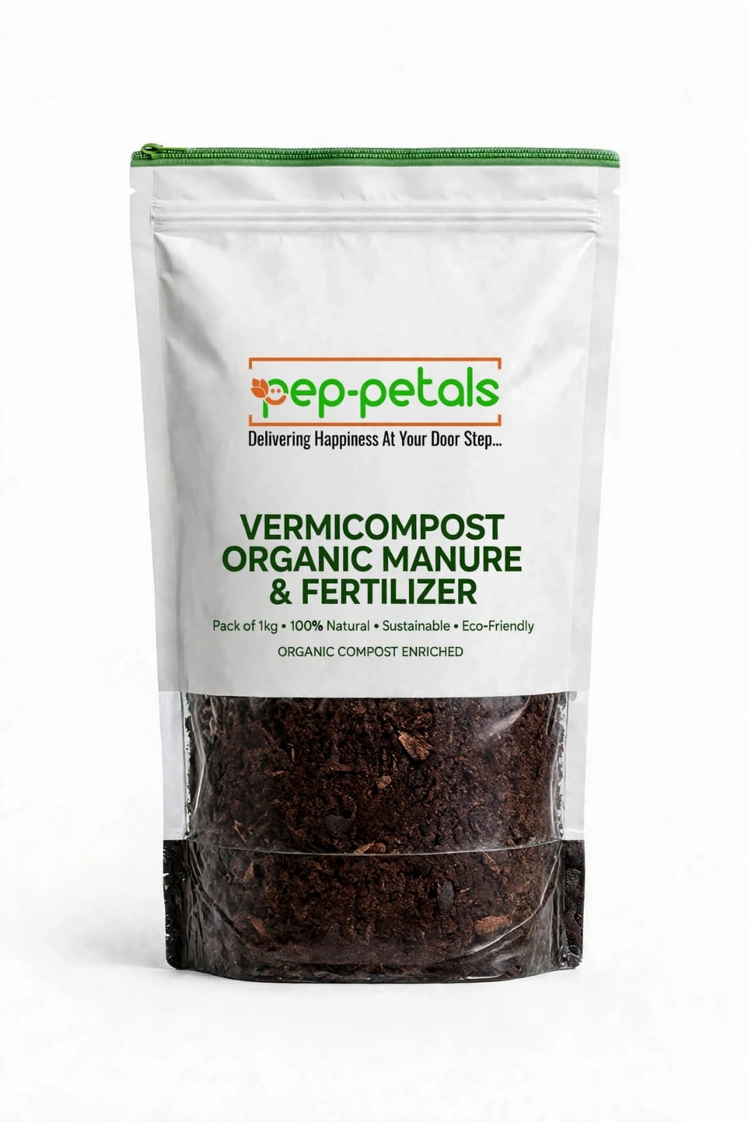 Vermicompost Organic Manure Fertilizer (Pack of 1kg )