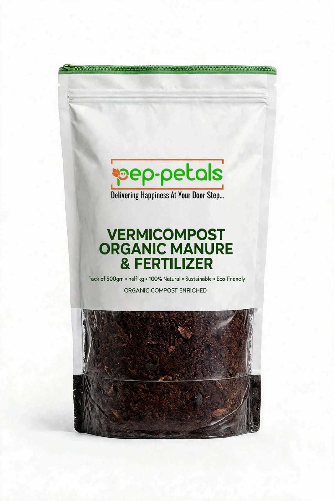 Vermicompost Organic Manure Fertilizer (Pack of 500 gm)